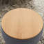 Repose-pieds rond avec rangement, fonction 2 en 1, table de bout et repose-pieds-442242138