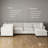 Somerdale Modern Upholstered Cloud Sectional With Ottoman-1386492519-1386492521