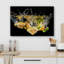Citron et kiwi éclaboussant la cuisine et la cuisine, photographie d'art moderne, décoration murale-98161647