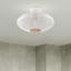 Plafonnier semi-encastré 1 lumière 16 po Bion-137603473