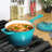 Crock-Pot 3 Qt Enamel Cast Iron Sauce Pan W/Lid - Matte Linen White-95666303