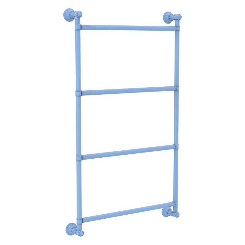 Barre à serviettes murale 18 po Carolina, 35 po x 24 po x 3,3 po, Bleu troll plat