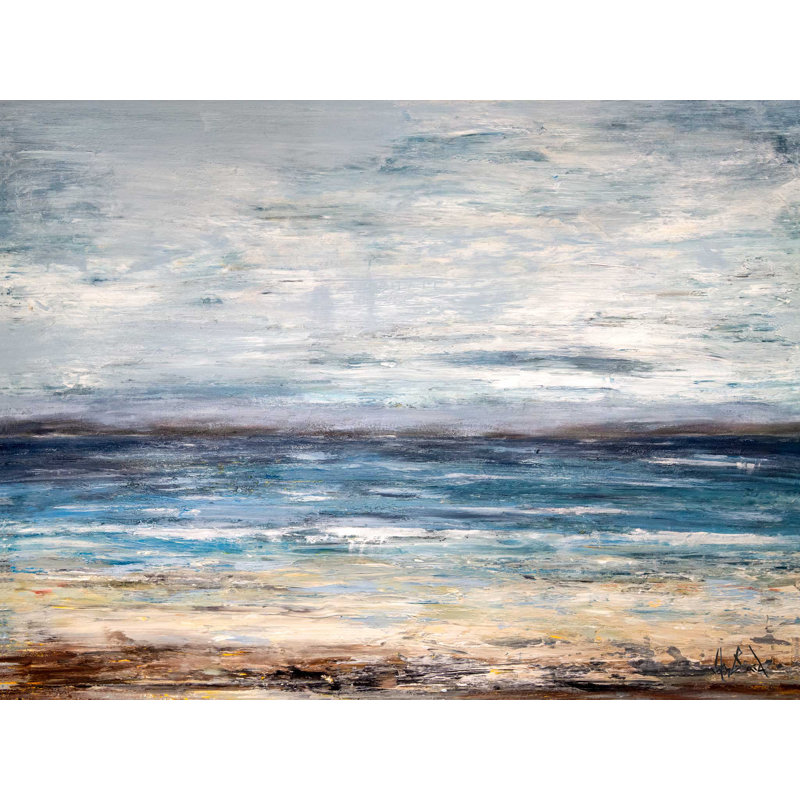 Gray Skies - Artist Enhanced Canvas Print, 20" H x 24" W x 1" D, Unframed