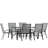 Elgin Patio Dining Set with Glass Table and Flex Stack Chairs-739368726-764840592
