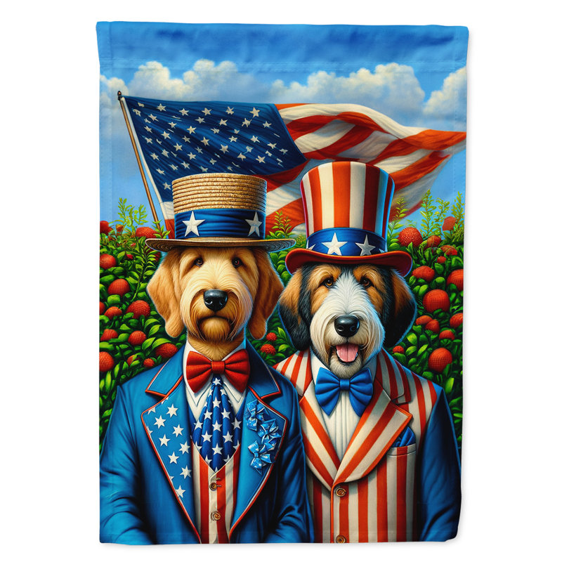Drapeau «All American House», Chien à loutre