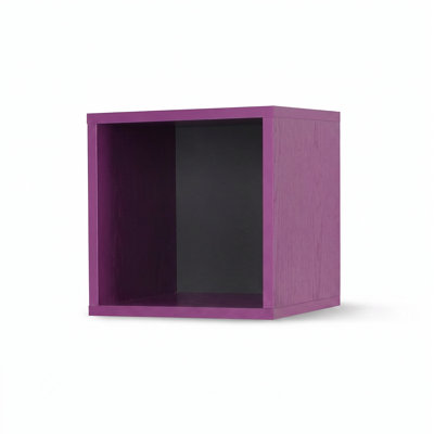 Adrina Solid Wood Cube Accent Shelf