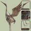 Statue de jardin avec grue volante - statues de grue de jardin en métal de 35 pouces de hauteur pour la décoration extérieure - Sculptures et statues de jardin de grue de jardin - Ornements de pelouse pour patio, étang ou cour par Pure Garden