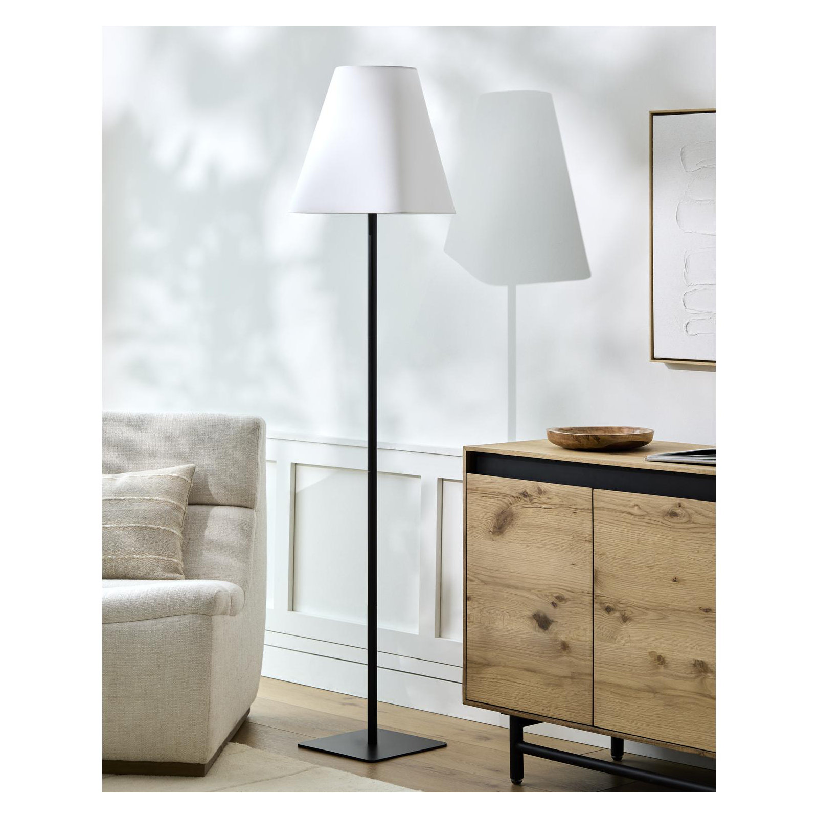 66.3'' Floor Lamp, Black