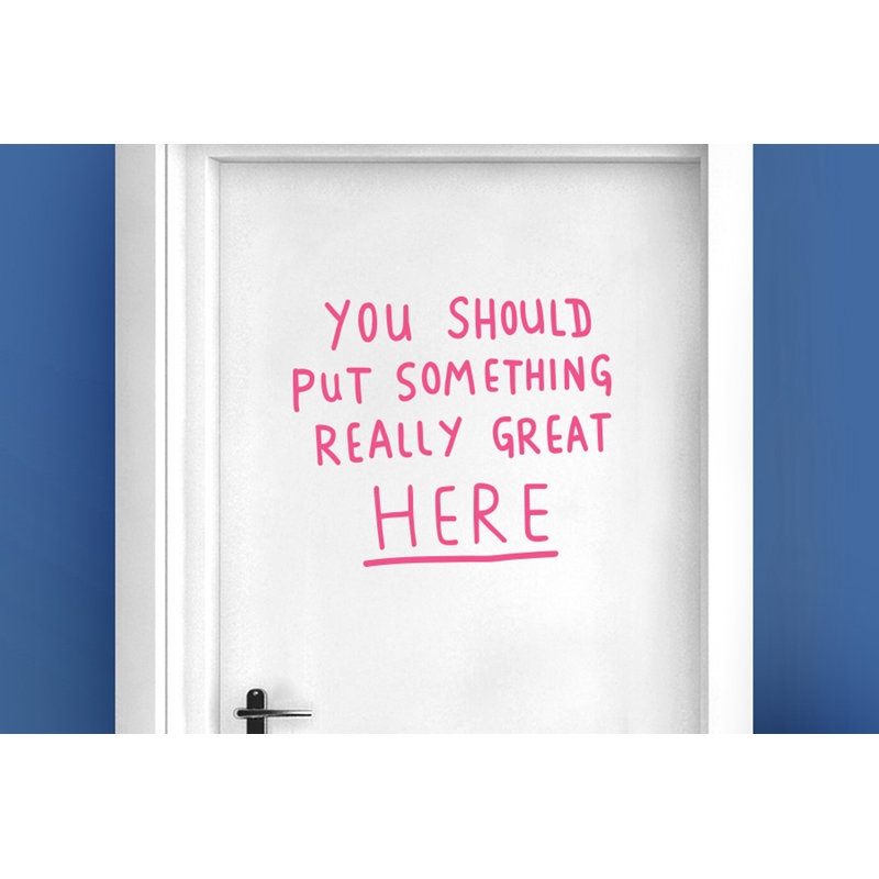 Wall Decal, Pink