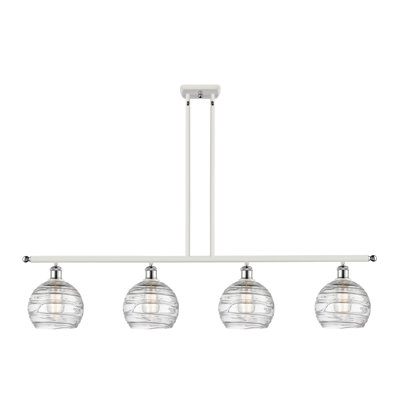 Luminaire suspendu pour îlot de cuisine 4 lumières Caples