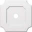20"OD x 3"ID x 12"C x 1"P Locke Architectural Grade PVC Contemporary Ceiling Medallion-775270132