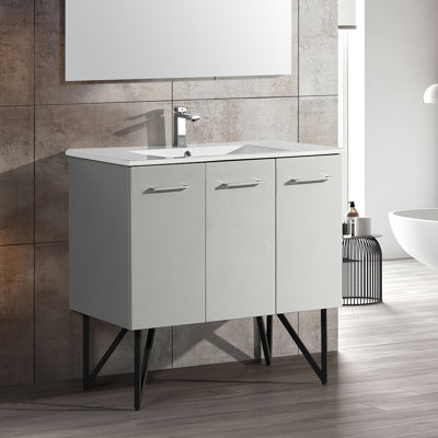 Meuble-lavabo de 36 po Annécy