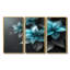 Gassett - Ensemble d'art mural poinsettias-107196231-107196236
