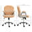 Vinsetto Teddy Fleece Home Office Chair-401276886-401276885