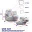 Fauteuil rotatif confortable pour la chambre à coucher - Cuddle High-2122570943