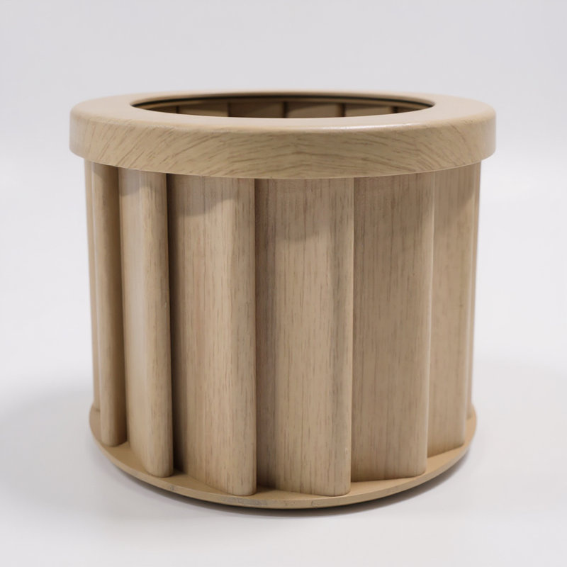 Pot rond Strata SM, H 5,13 po x l 6,25 po x P 6,25 po, Beige
