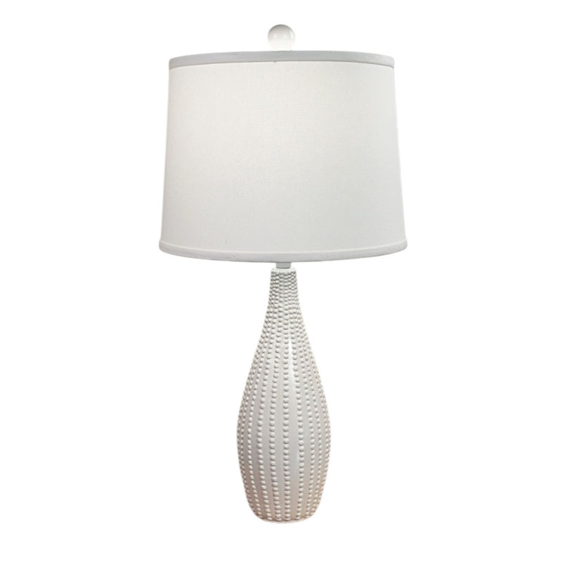 Lampe de table en ivoire