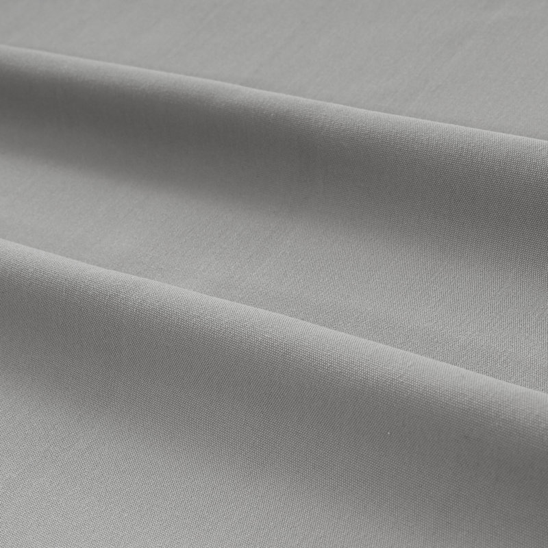 Antina Outdoor Solid Single Curtain Panel, Ash Grey, 52" W x 96" L