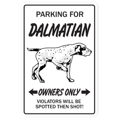 Plaque de Dalmatien