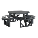 Outdoor Octagon Picnic Table
