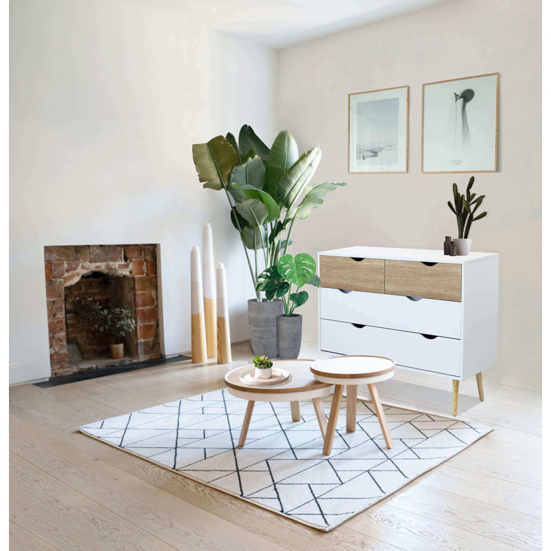 99cm W 4 - Drawer Chest of Drawers