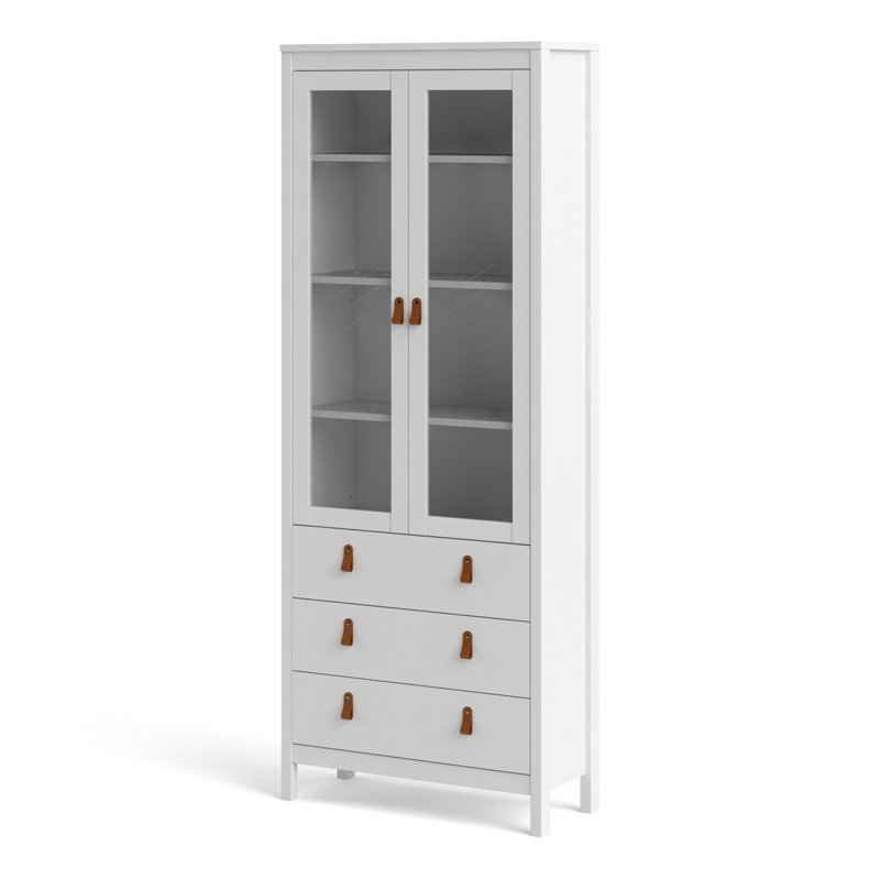 Cynteria Display Cabinet, White