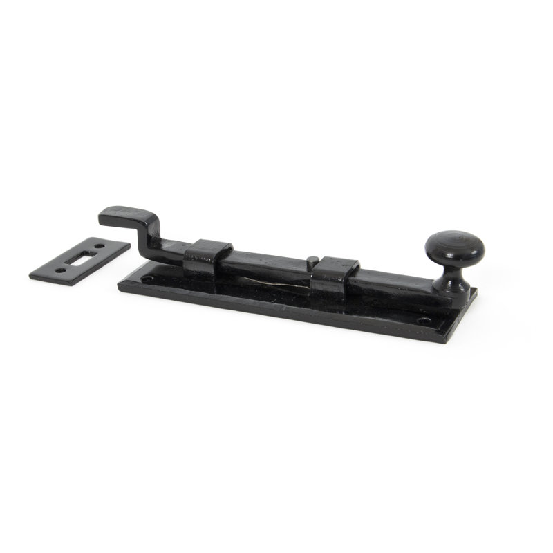 Cranked Knob Bolt, 5.2cm H x 15.8cm W x 3.4cm D, Black