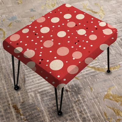 Playful Polka Dots III - Polka Dots Rectangle Ottoman
