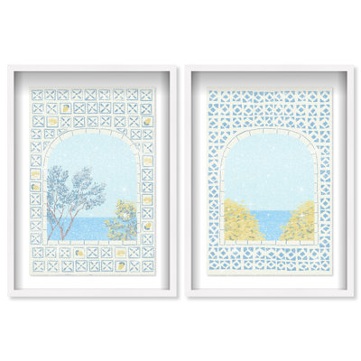Mediterranean Window Set Set by Oliver Gal