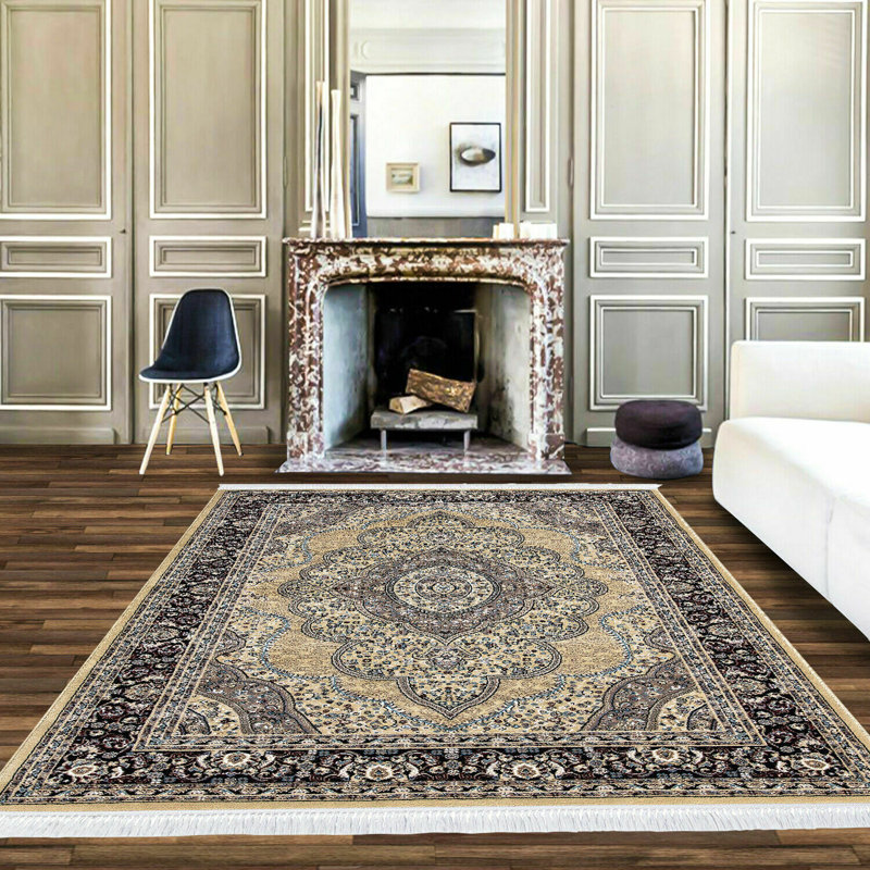 Mccaleb Oriental Area Rug, Rectangle 120cm x 170cm