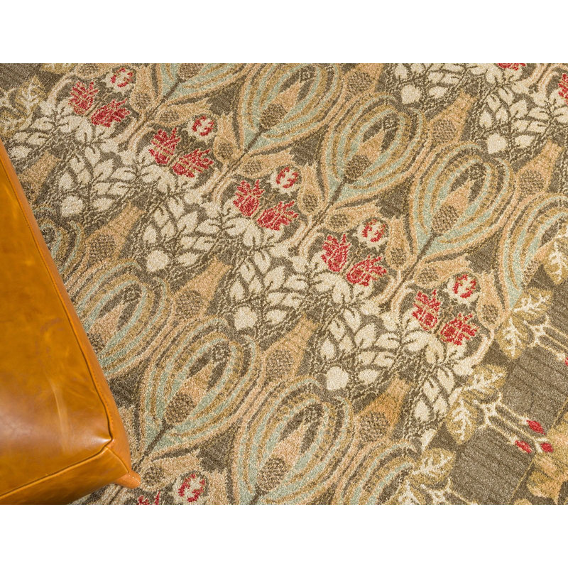 Moore Ikat Indoor Rug, Rectangle 8' x 10'
