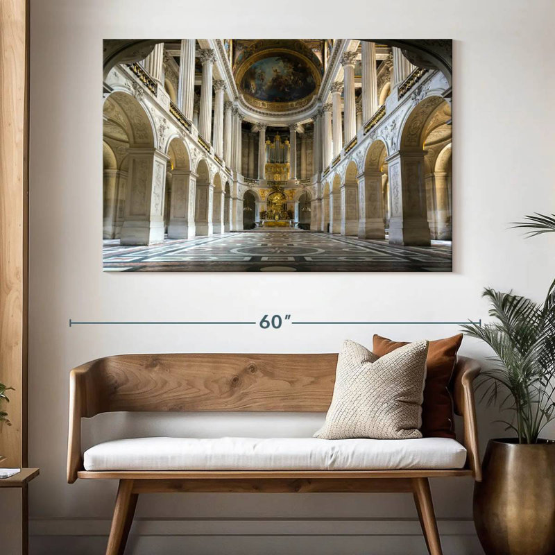 Versailles Interior, 34" H x 51" W