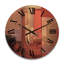 Horloge murale en bois massif Alysiana-715130742