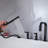 3 Handle Roman Tub Faucet with Diverter-87954844