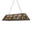 60" Long Running Horses Oblong Pendant-124967253