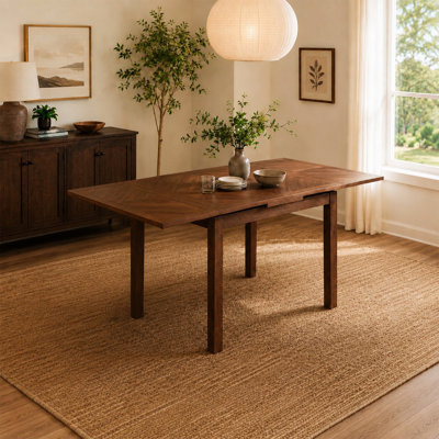 Loudoun Extendable Dining Table, Space-Saving Design