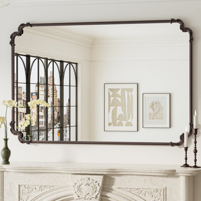 Genan Accent Scalloped Rectangle Wall Mirror