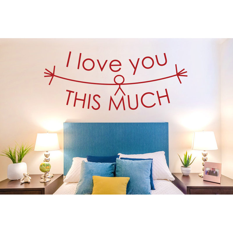 Non-Wall Damaging Wall Decal, Dark Red