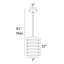 Weddle 1 - Light Single Pendant