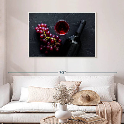 Vin rouge élégant