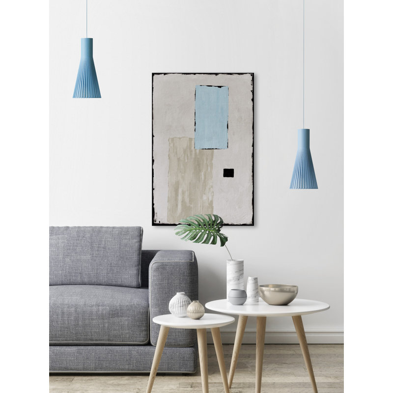 Isolated Black Hole by Ivy Bronx - Wrapped Canvas Painting, 66cm H x 45cm W x 2cm D