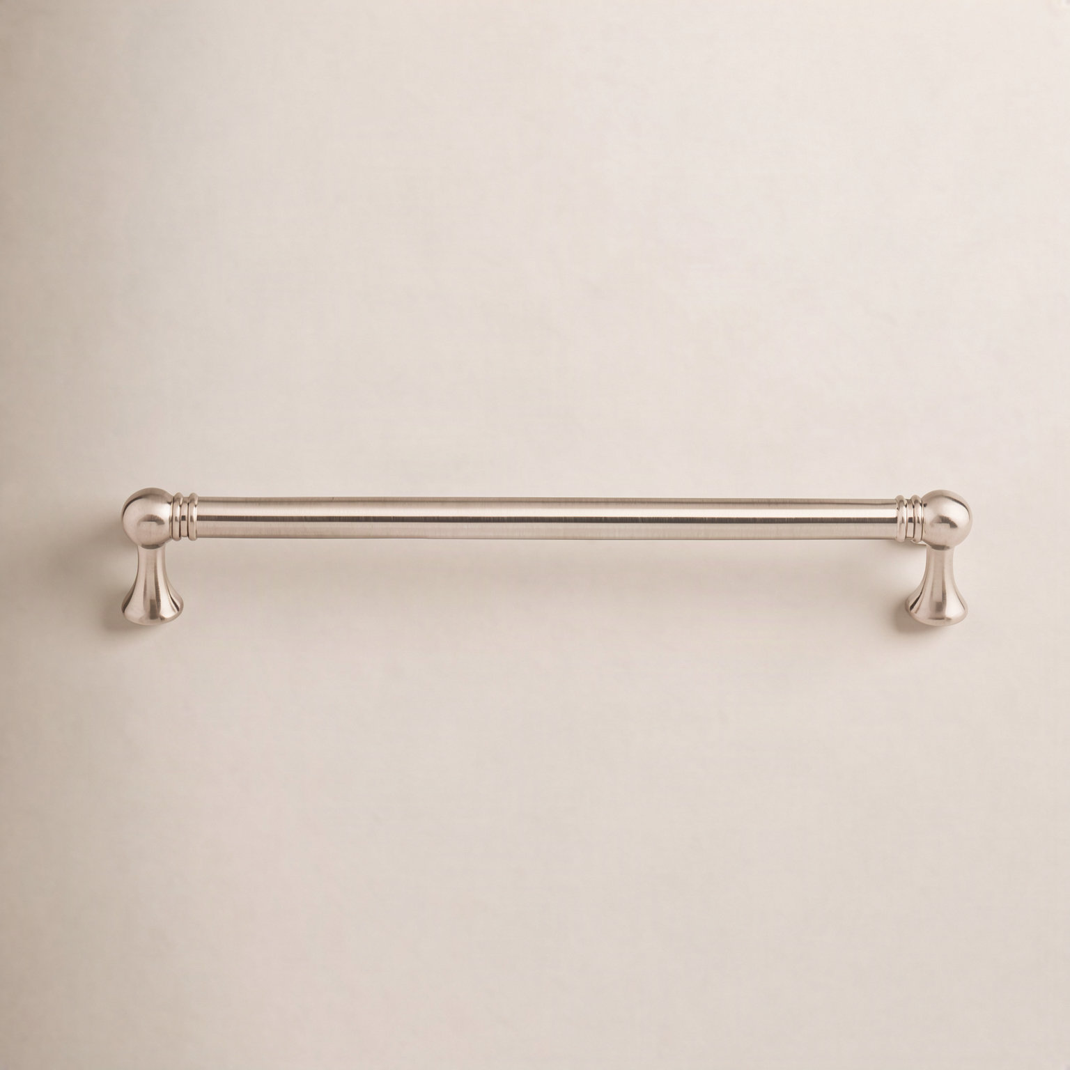 Kara 8" Bar Cabinet Pull, Brushed Satin Nickel