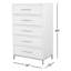 Marino 30'' W 5 - Drawer Dresser-129737870