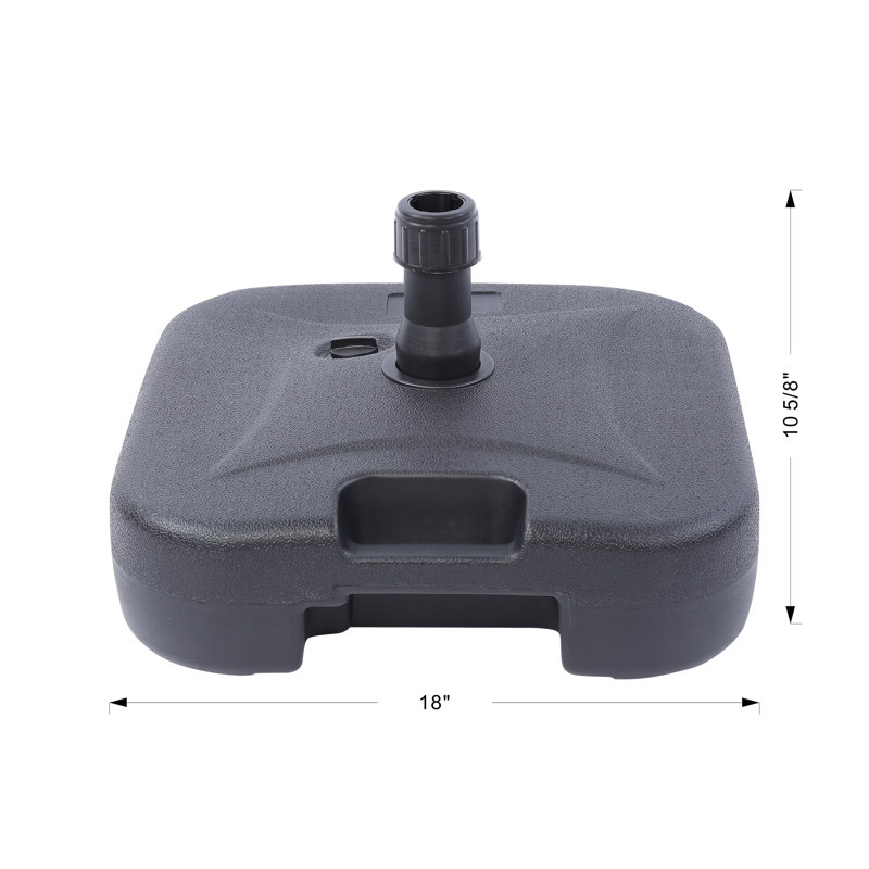 Jameson 3.3 lb. Plastic Umbrella Base