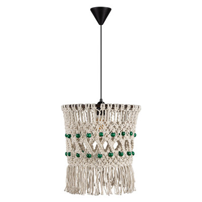 1 - Light Black Unique/Statement Pendant