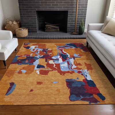  Machine Washable Indoor/Outdoor Chayden ACN1028 Rug