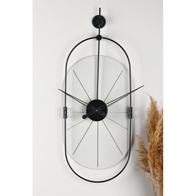 Horloge murale décorative, Noir, noir, noir, noir
