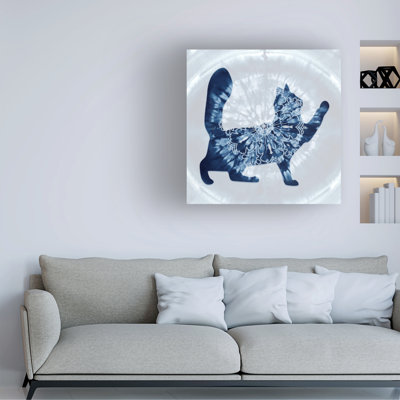 Bolog Tina Lavoie Kitty Mandala Canvas Art