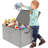 Sorbus Storage Fabric Toy Chest (Chevron Pattern)