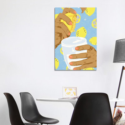 Squeeze The Day - Wrapped Canvas Print